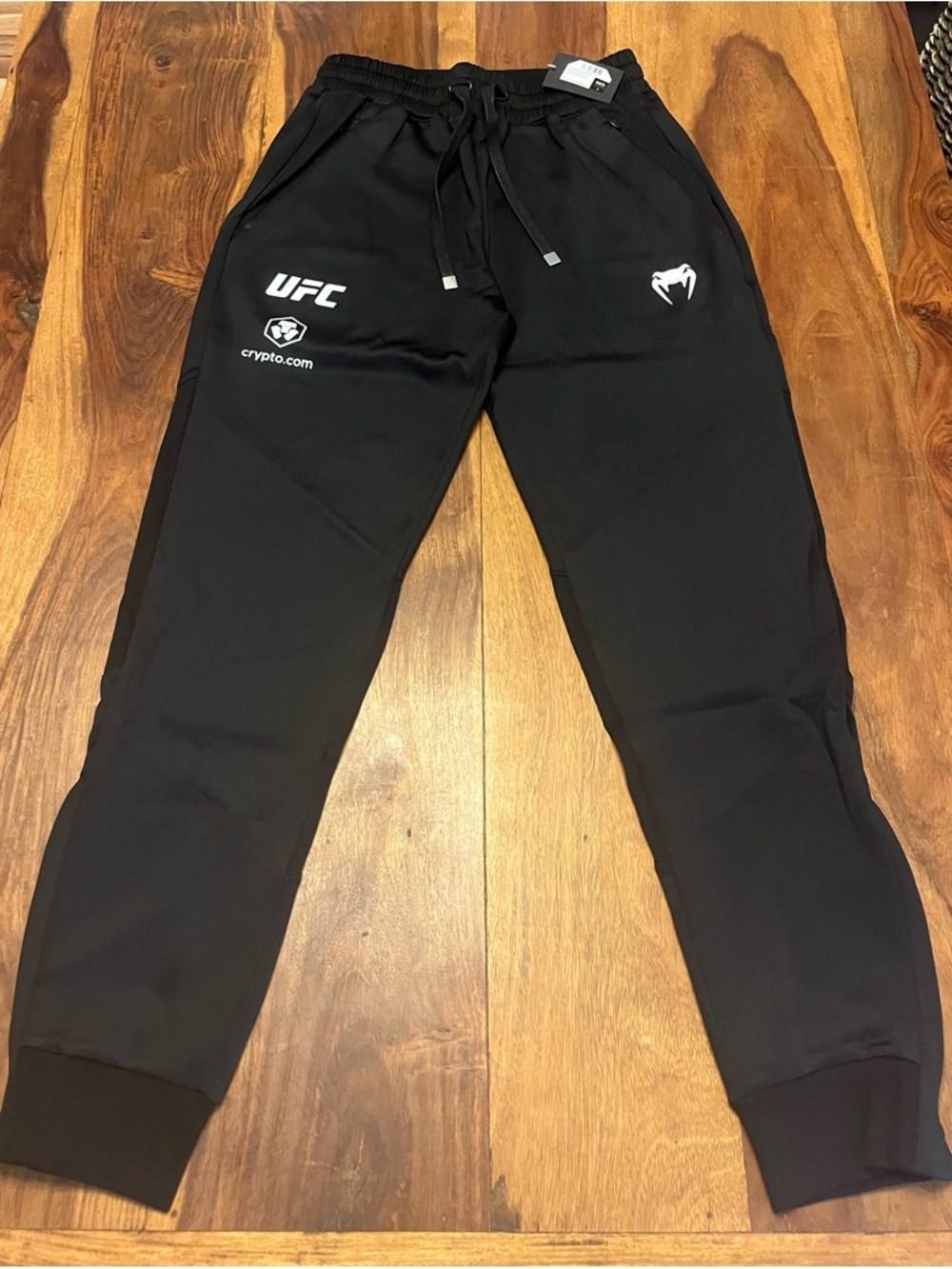 UFC Venum Authentic Fight Night 2.0 Men’s Walkout Pants Black Size S